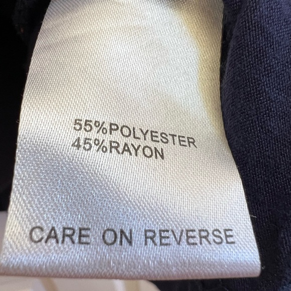 Lagenlook Artwear Tunic Top Kamana XL Blue Copper Textured High Low Boutique - Picture 5 of 6